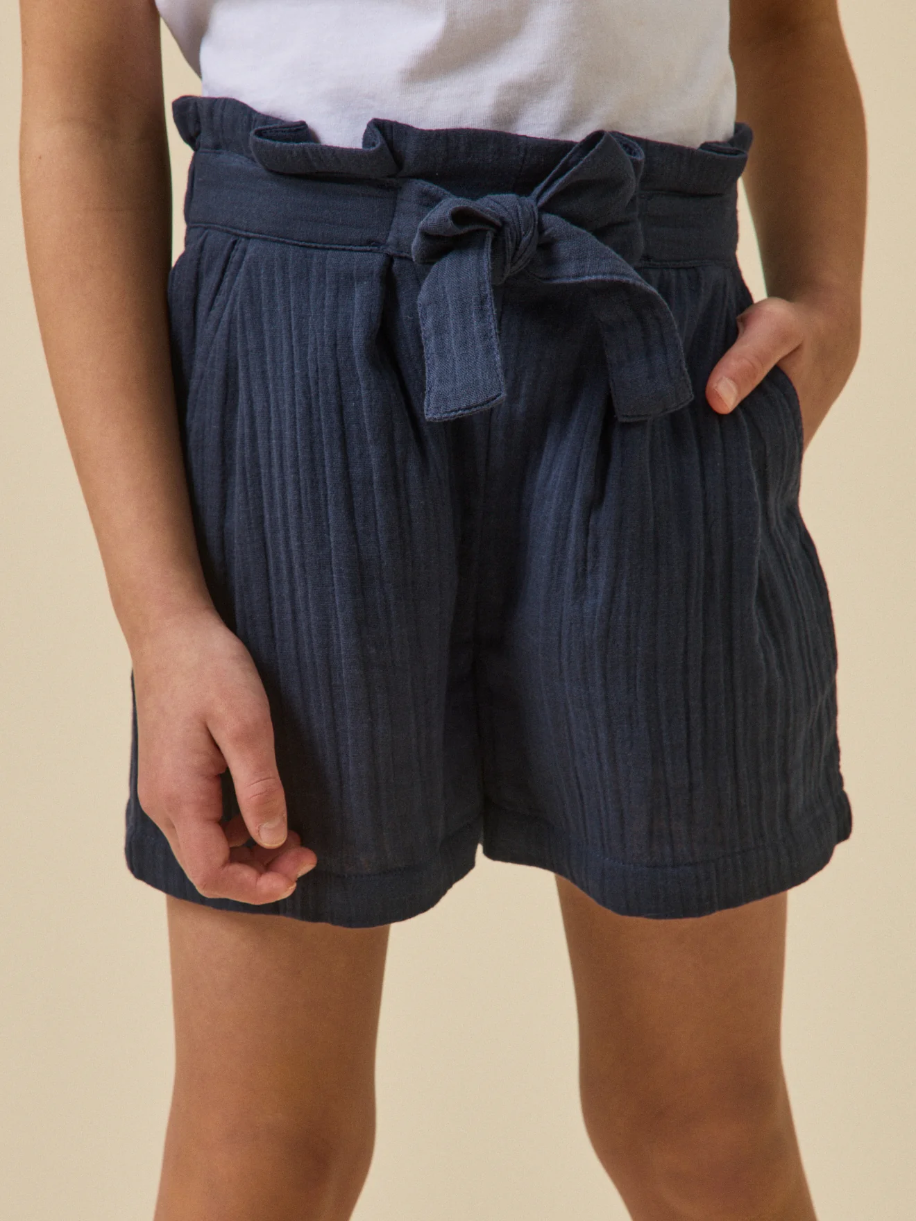 Short Fille en gaze de coton - Collection Junior - Image 2