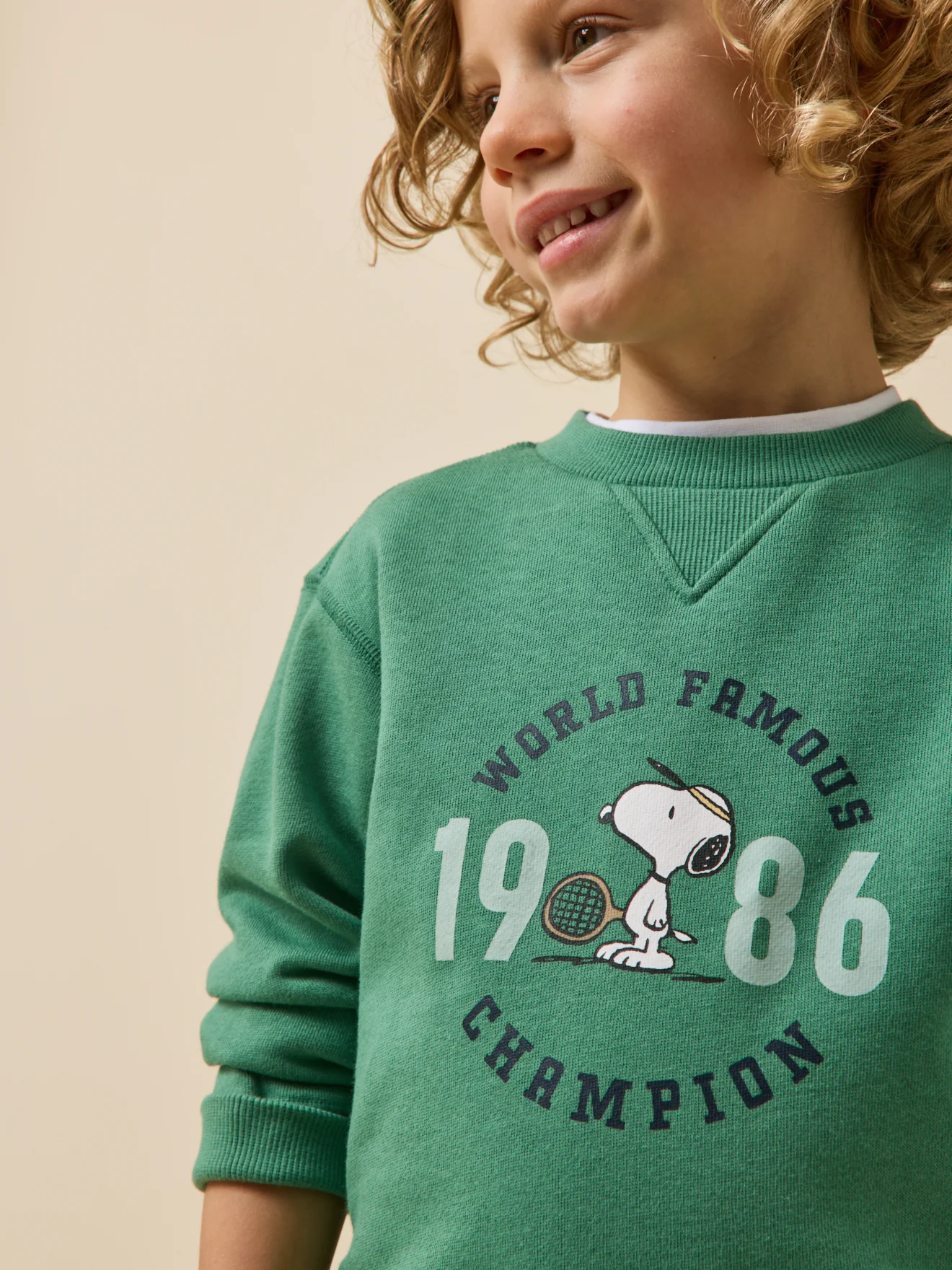 Sweat Enfant Cyrillus x PEANUTS(TM) Collection Snoopy - Image 3