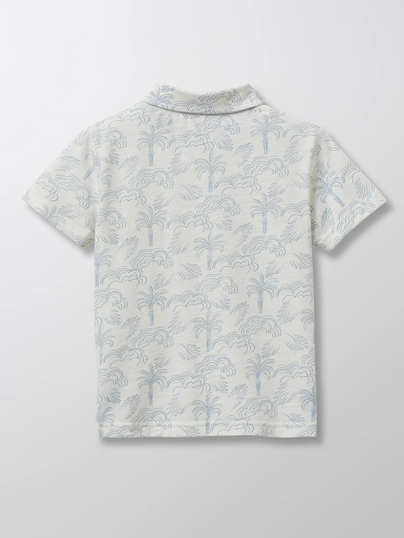 Polo Garçon motif palmiers - Coton bio - Image 5
