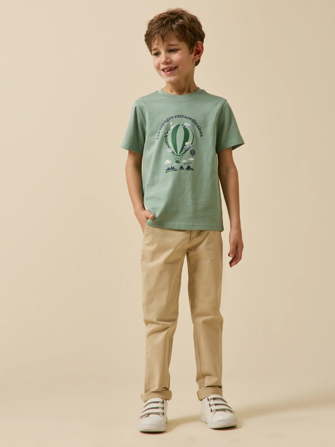 T-shirt Enfant Collection Jules Verne - Coton biologique - Image 4
