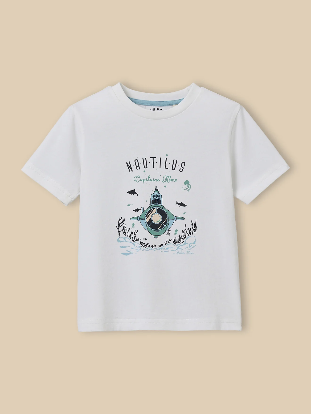 T-shirt Enfant Collection Jules Verne - Coton biologique