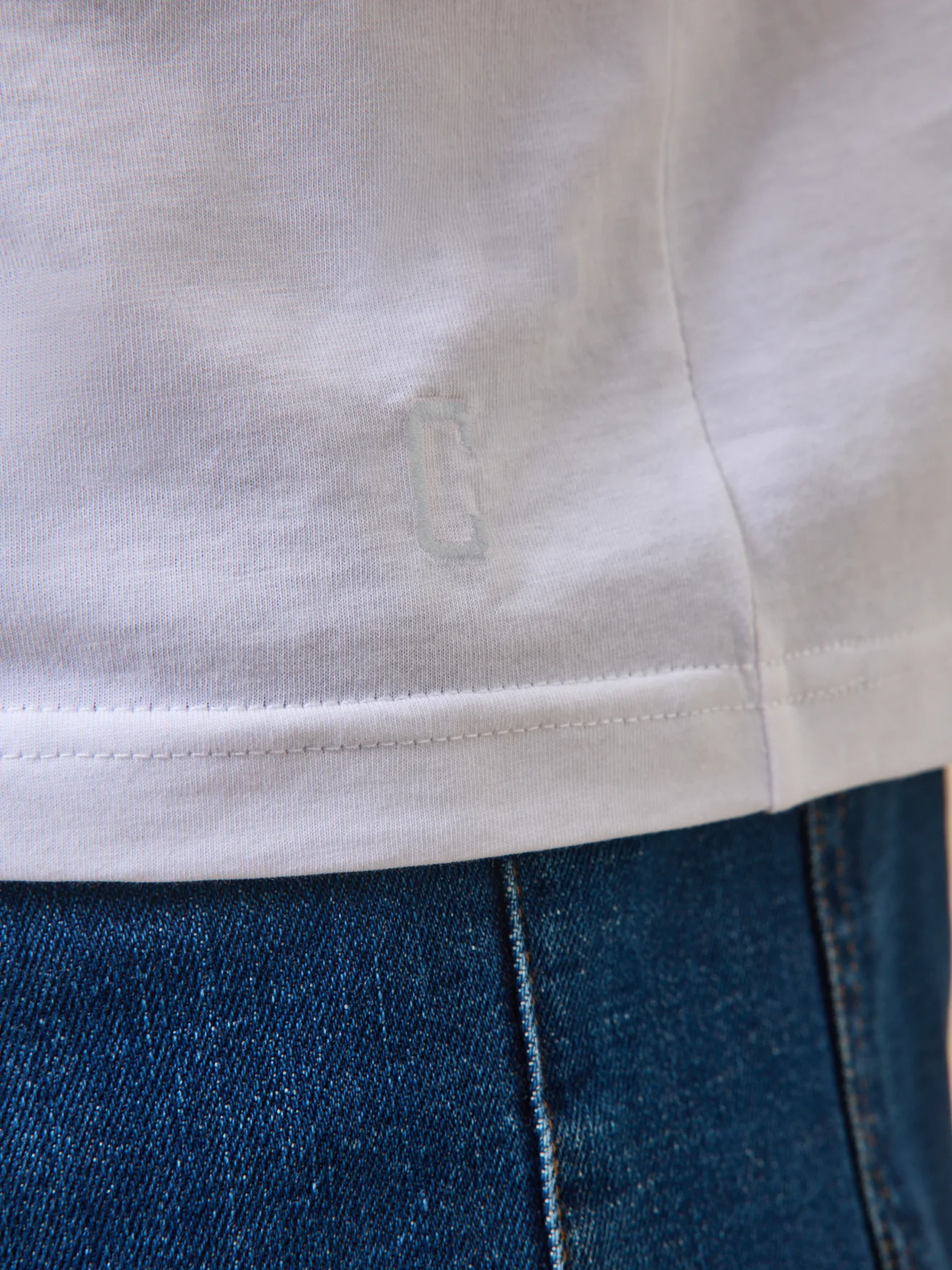 T-shirt uni homme coton biologique - Image 4