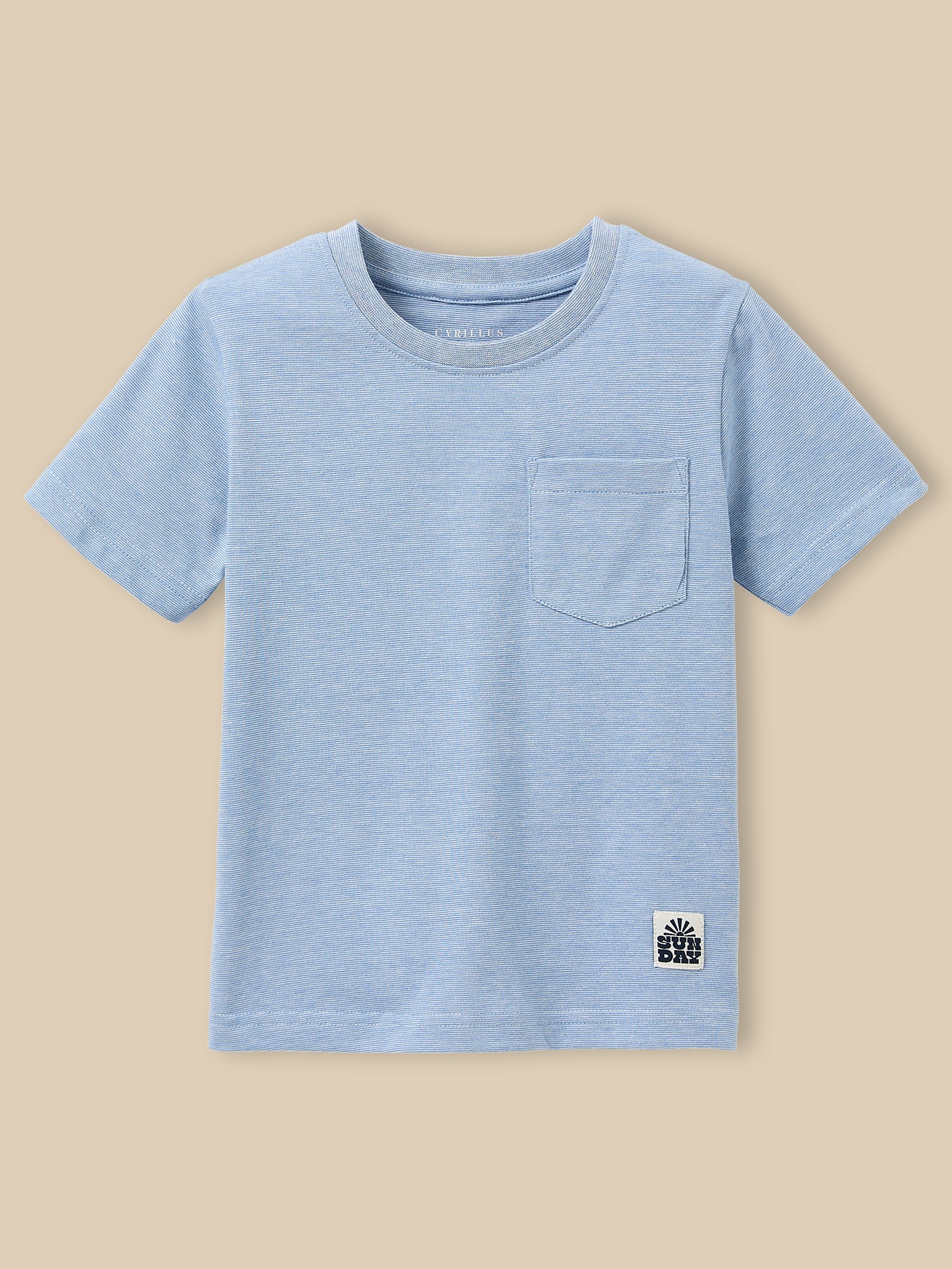 T-shirt rayé garçon - Coton biologique - Image 2