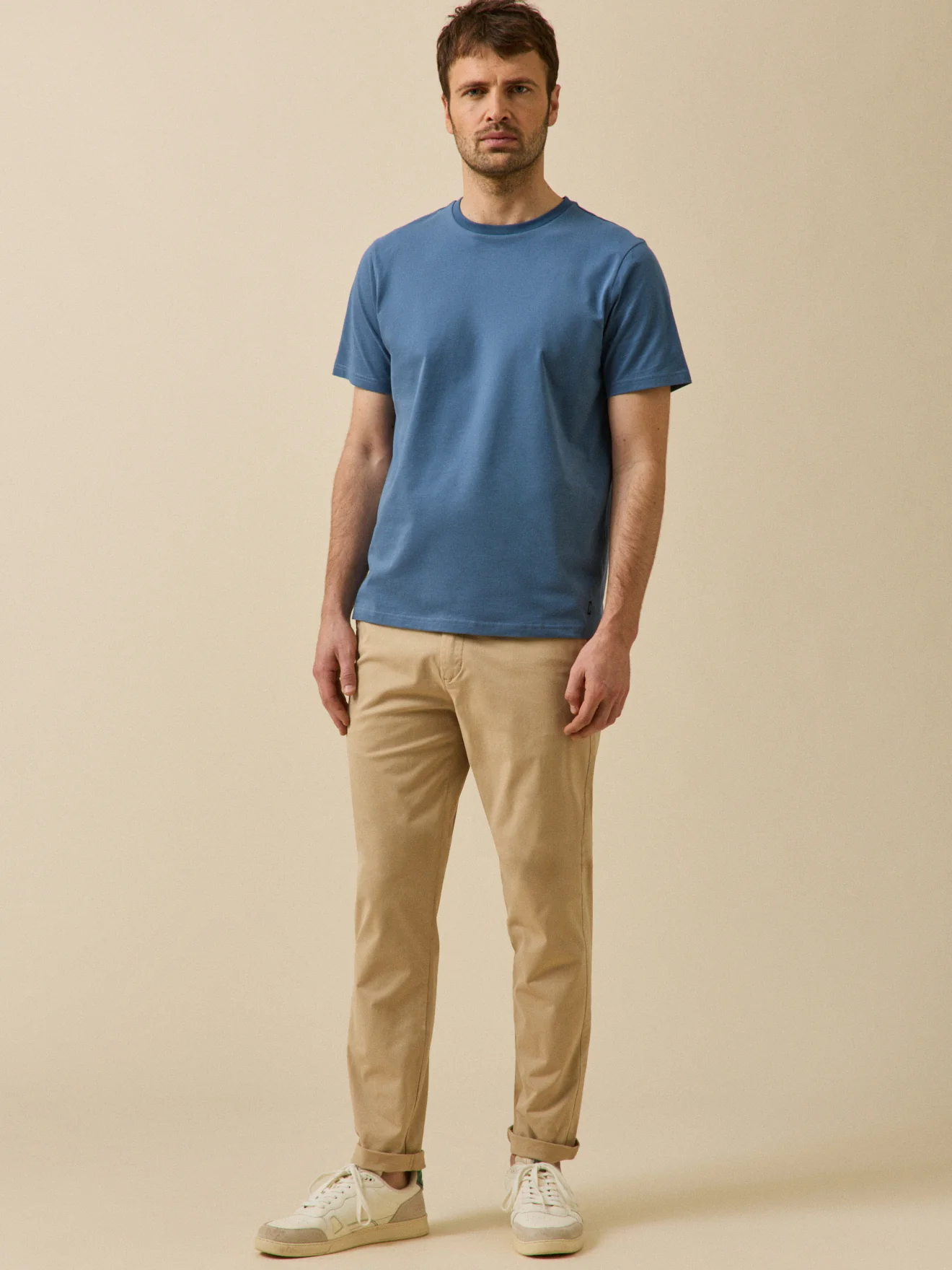 T-shirt uni homme coton biologique - Image 5