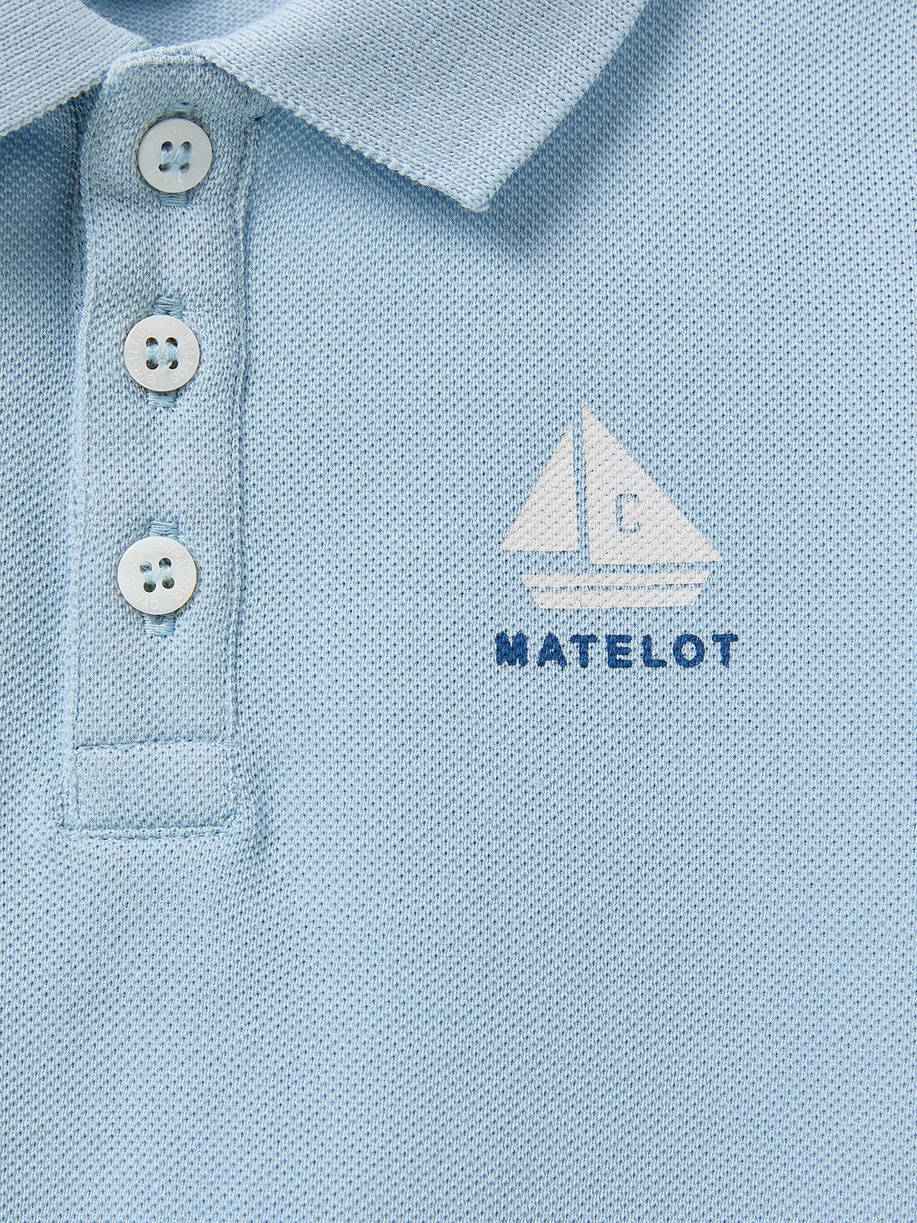 Polo maille piquée Bébé - Coton biologique - Image 3