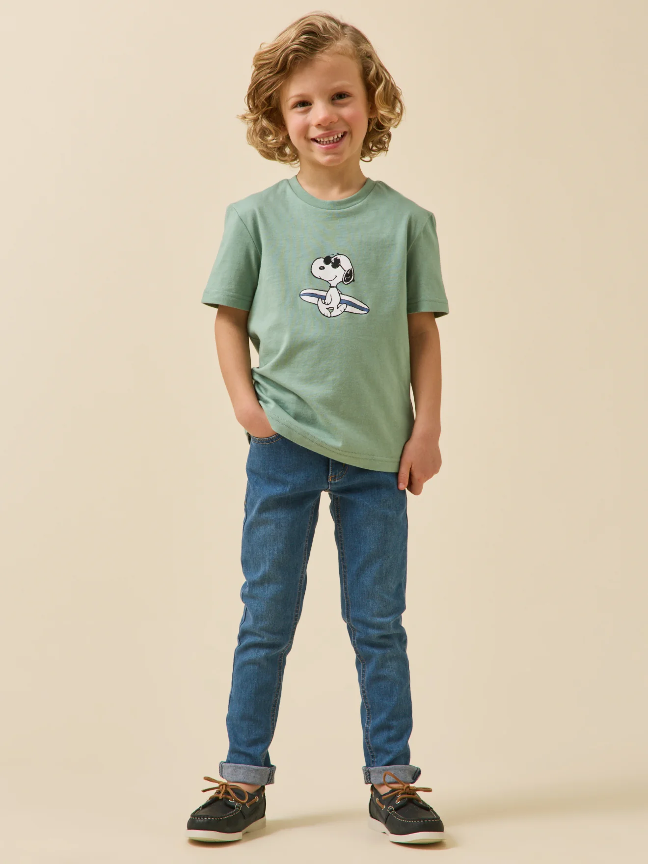 T-shirt Enfant Cyrillus x PEANUTS(TM) Collection Snoopy - Image 4