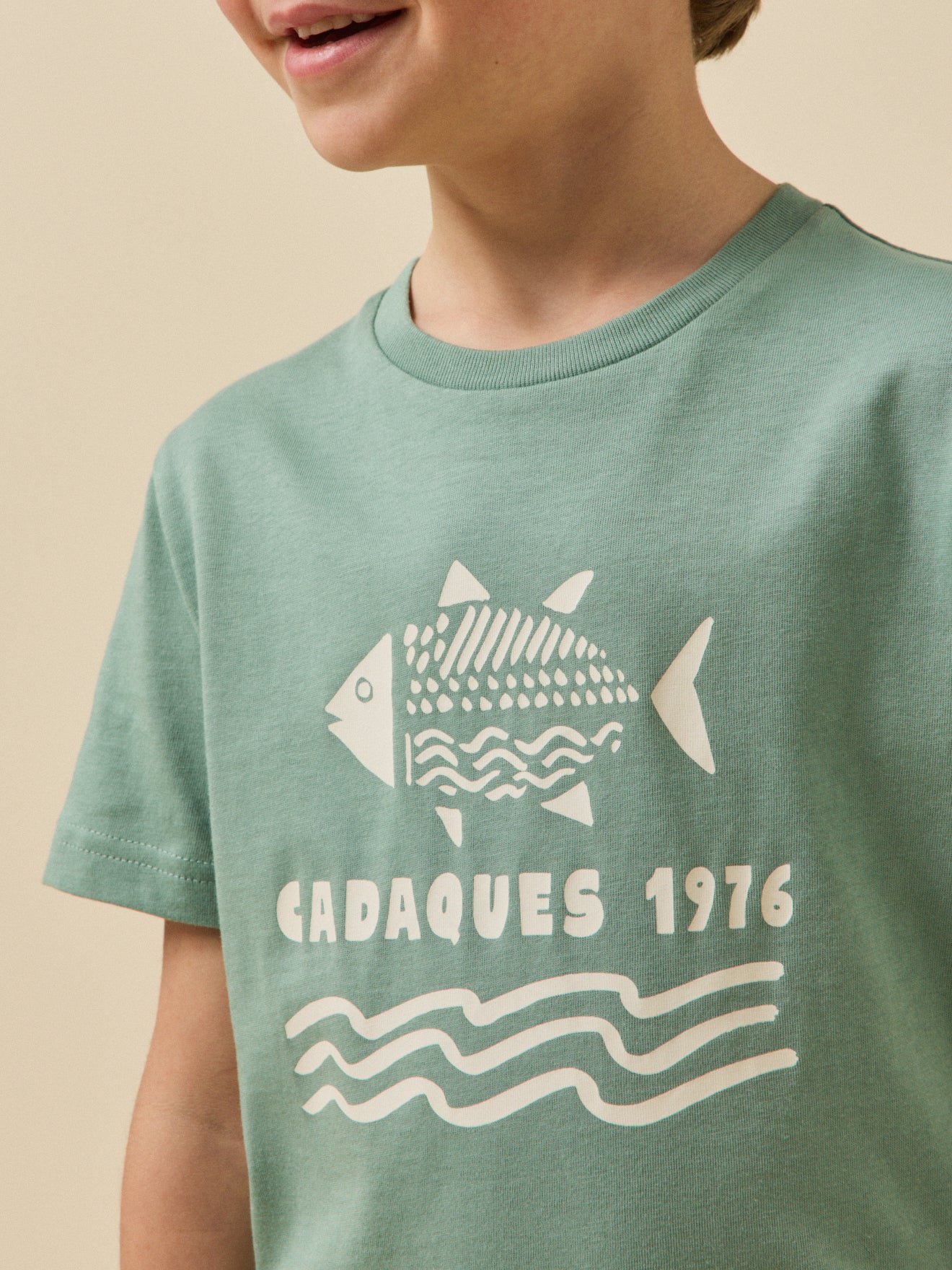 T-shirt imprimé garçon - Coton biologique - Image 3