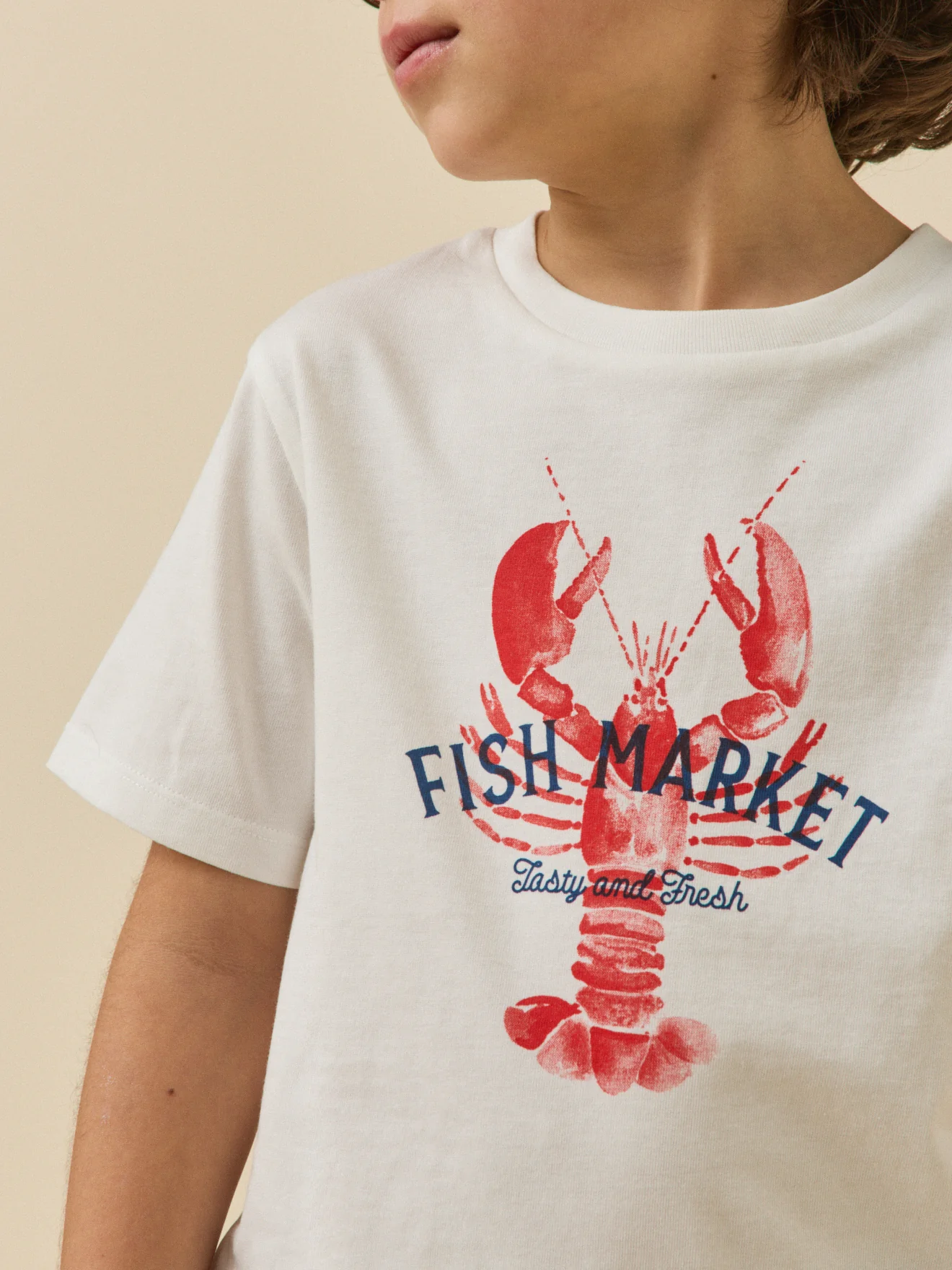 T-shirt Homard garçon - Coton biologique - Image 3