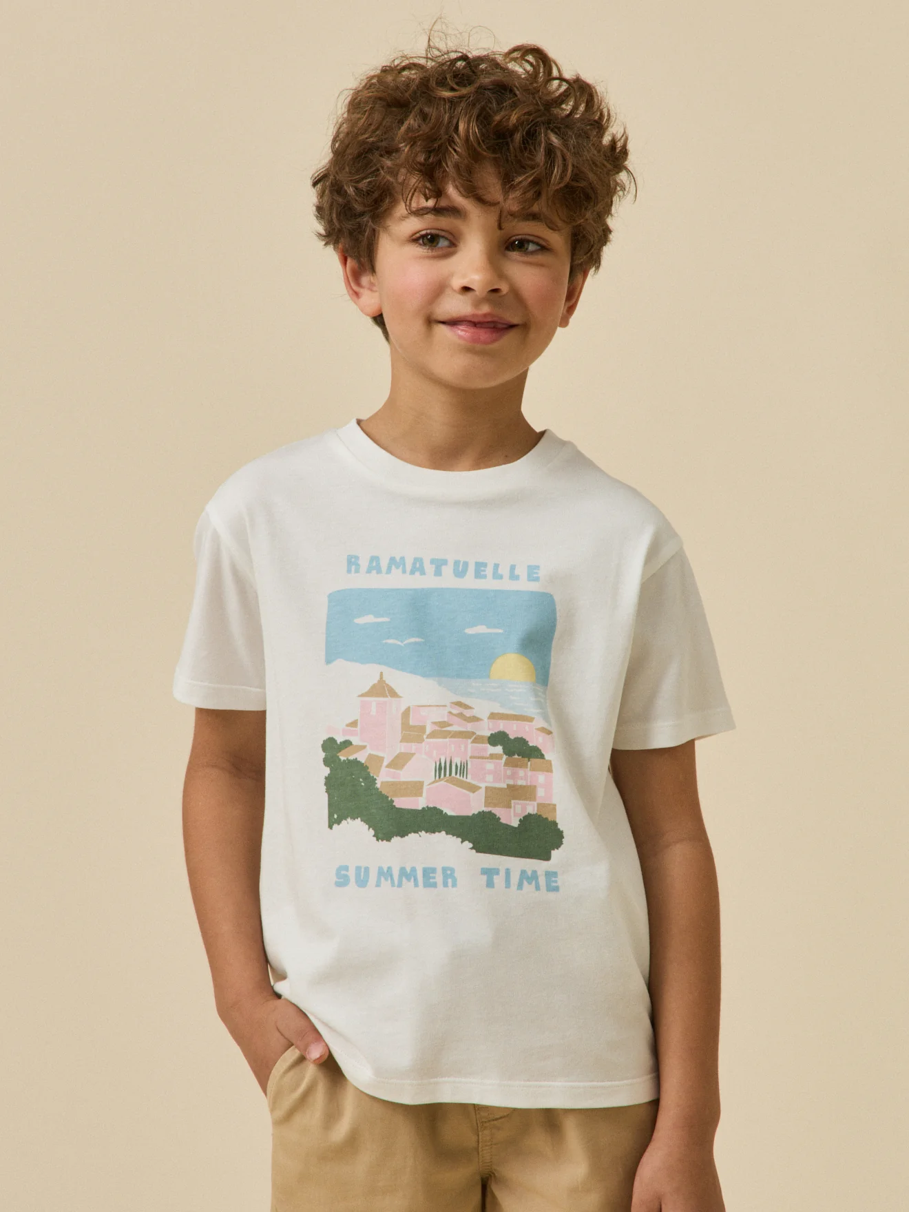 T-shirt Ramatuelle Garçon - Coton biologique