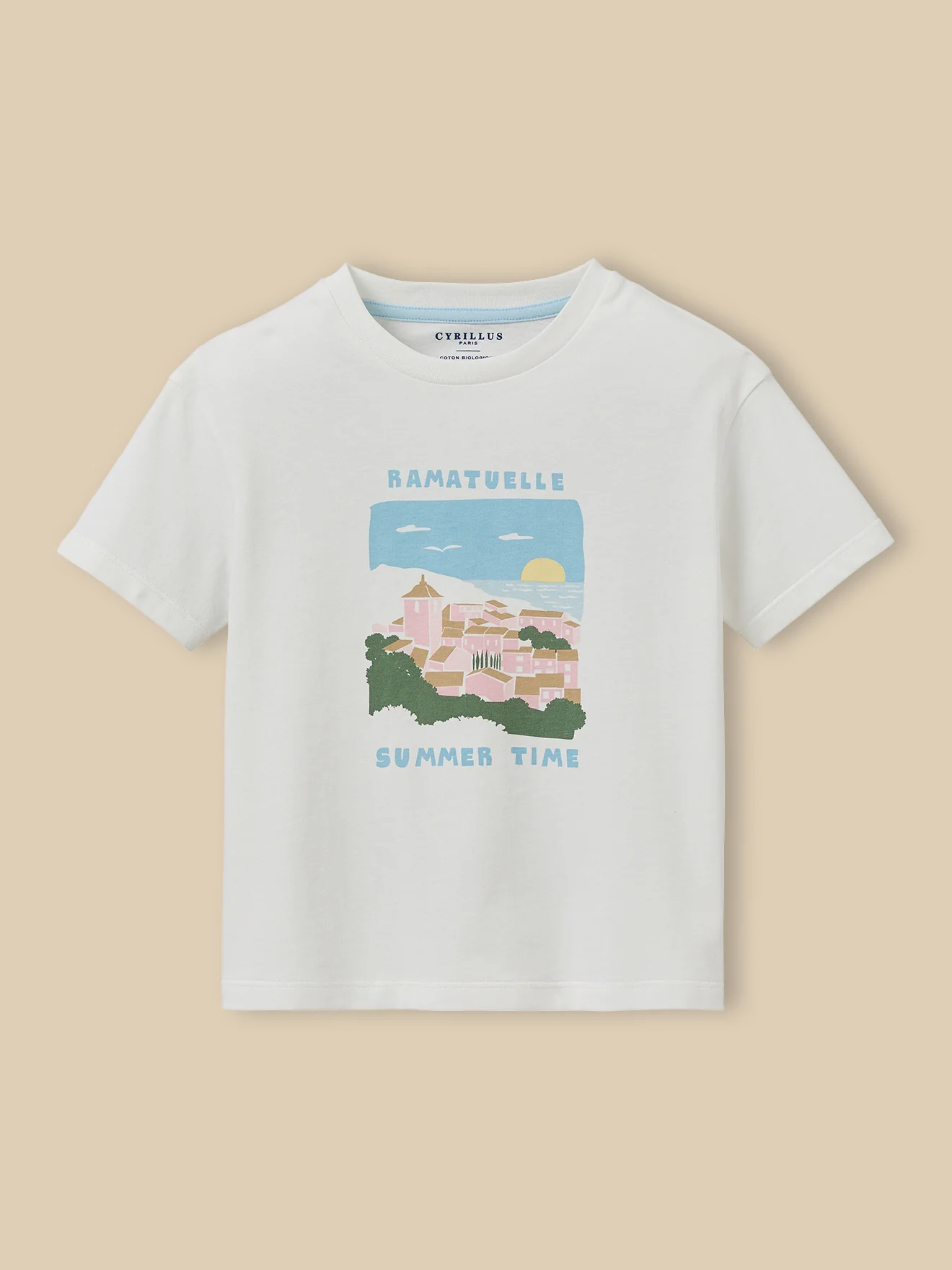 T-shirt Ramatuelle Garçon - Coton biologique - Image 5