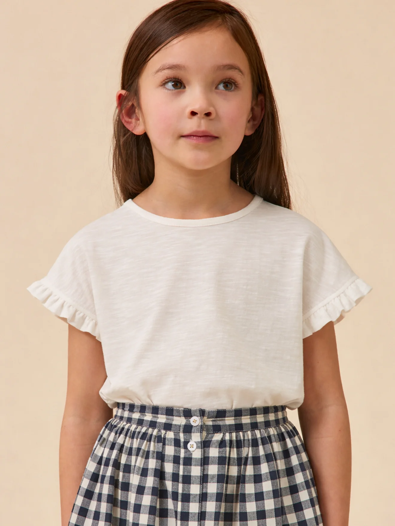 T-shirt Fille en coton biologique - Collection Junior