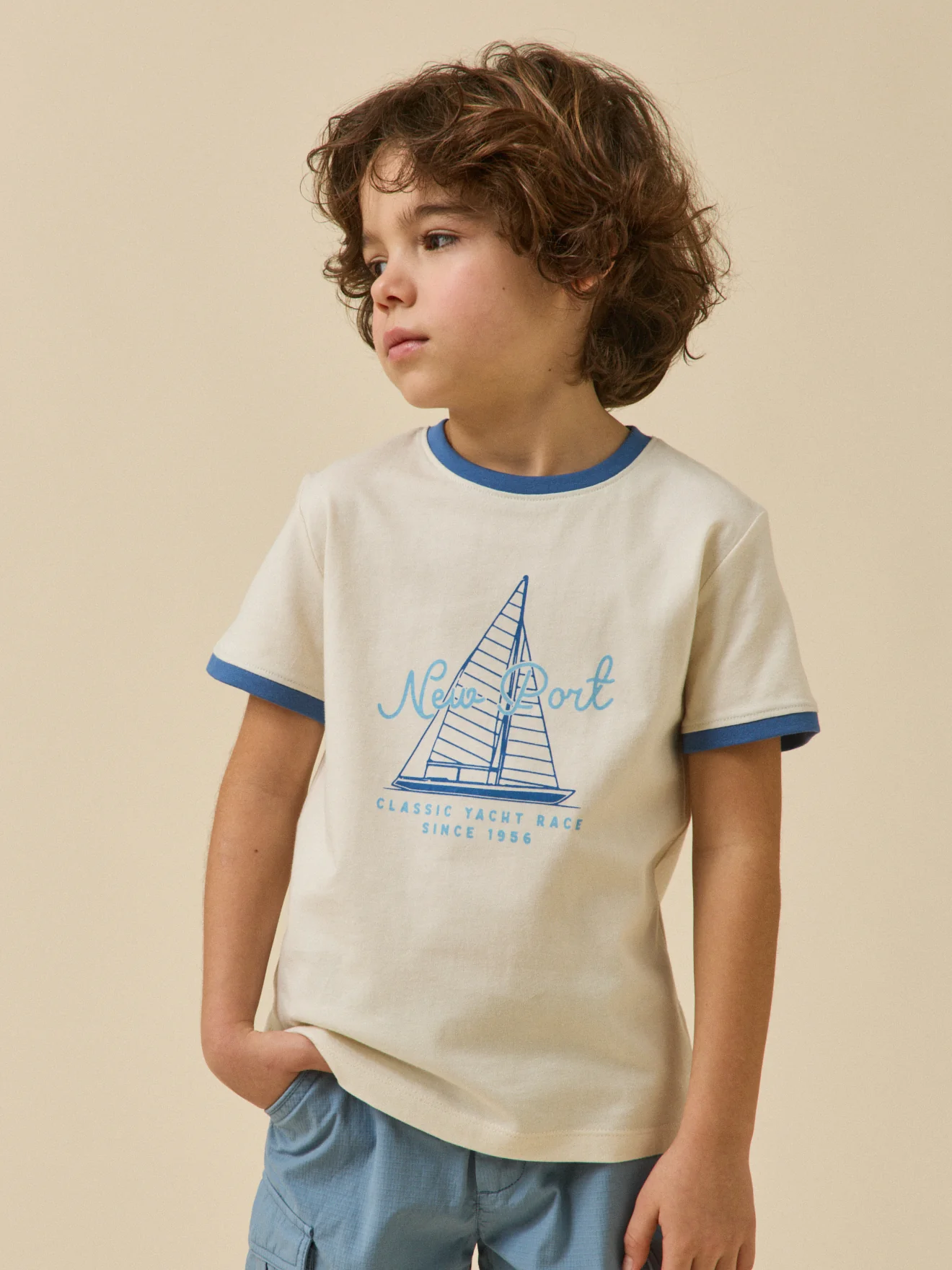 T-shirt imprimé garçon - Coton biologique - Image 9