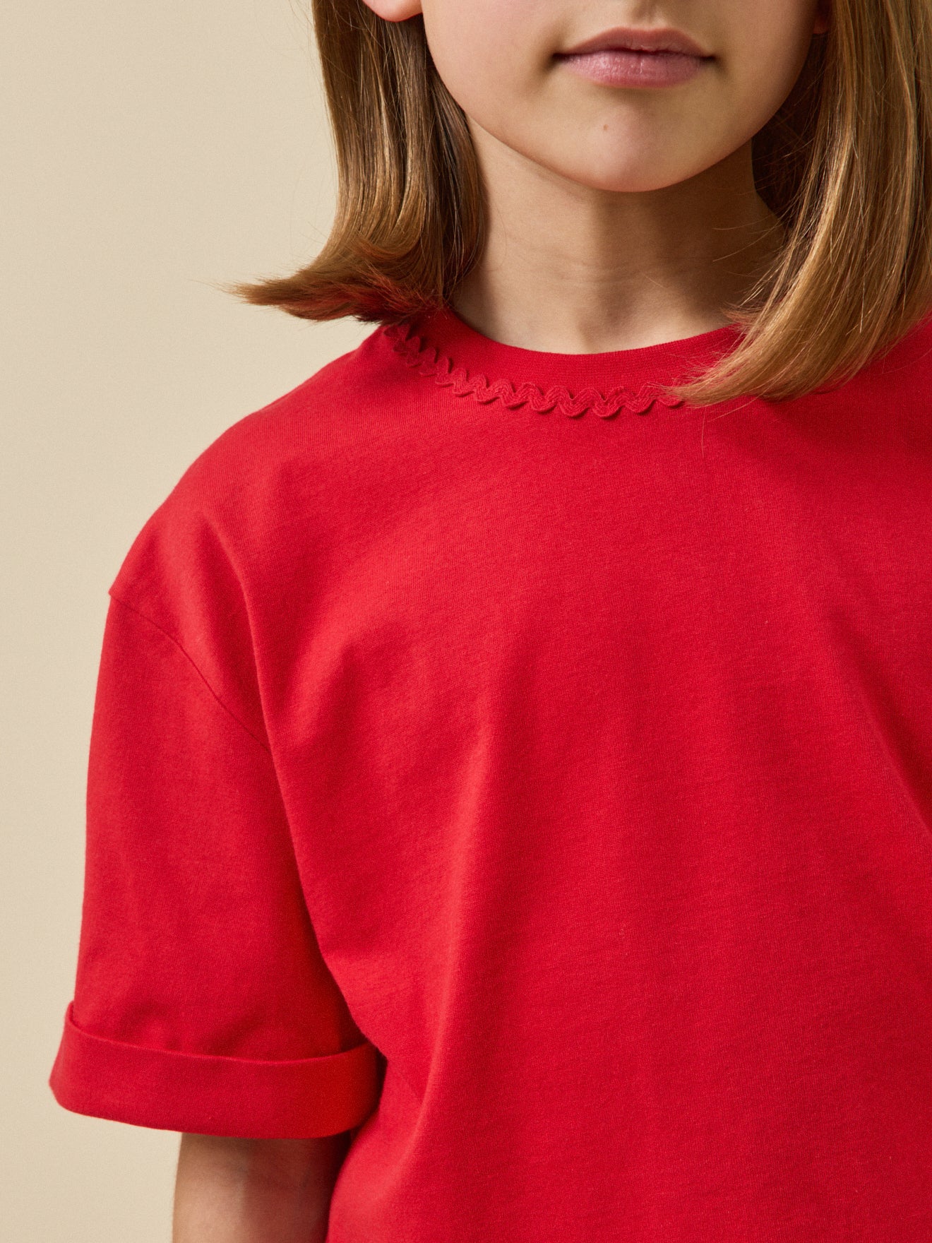 T-shirt Fille en coton biologique - Collection Junior - Image 3