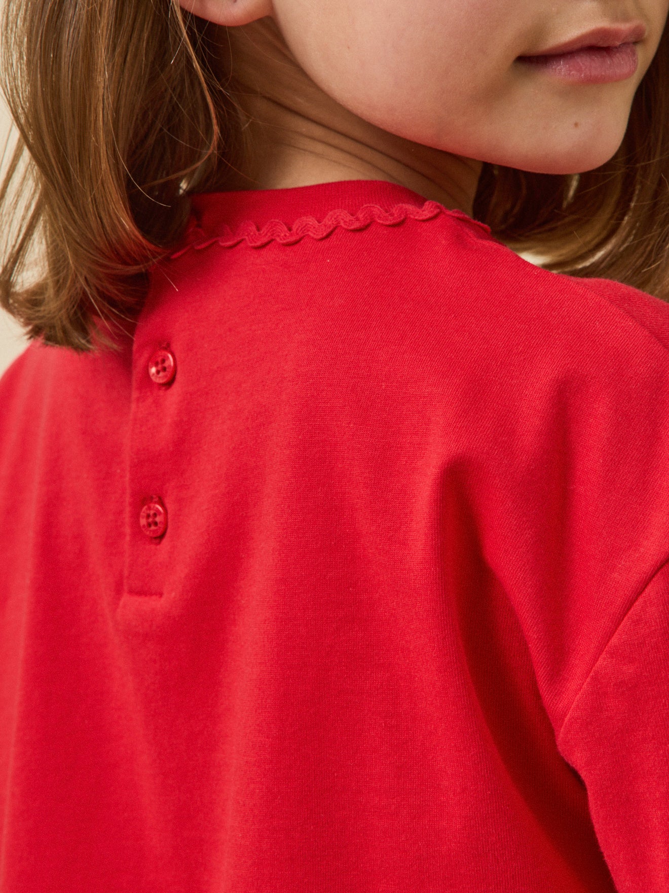 T-shirt Fille en coton biologique - Collection Junior - Image 4