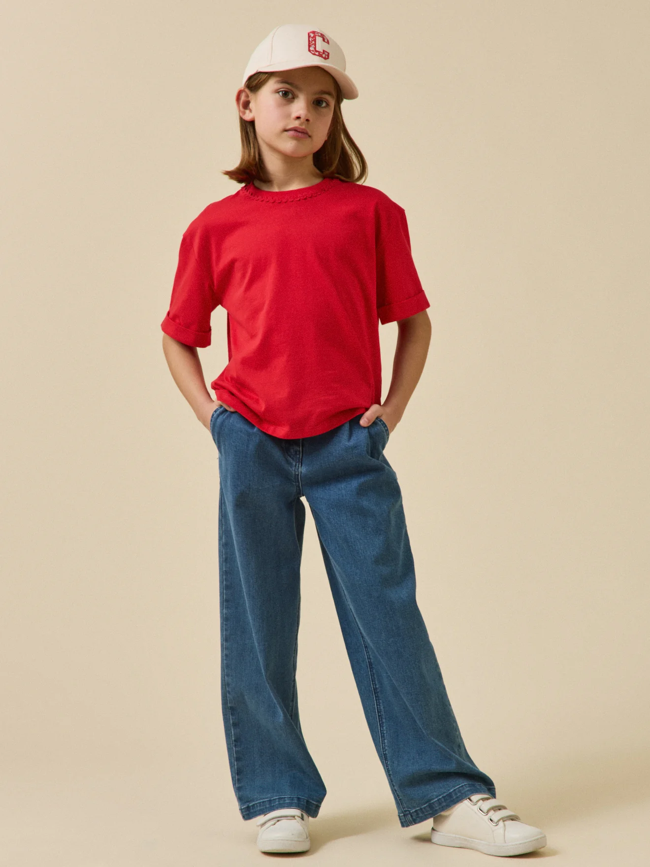 T-shirt Fille en coton biologique - Collection Junior - Image 5