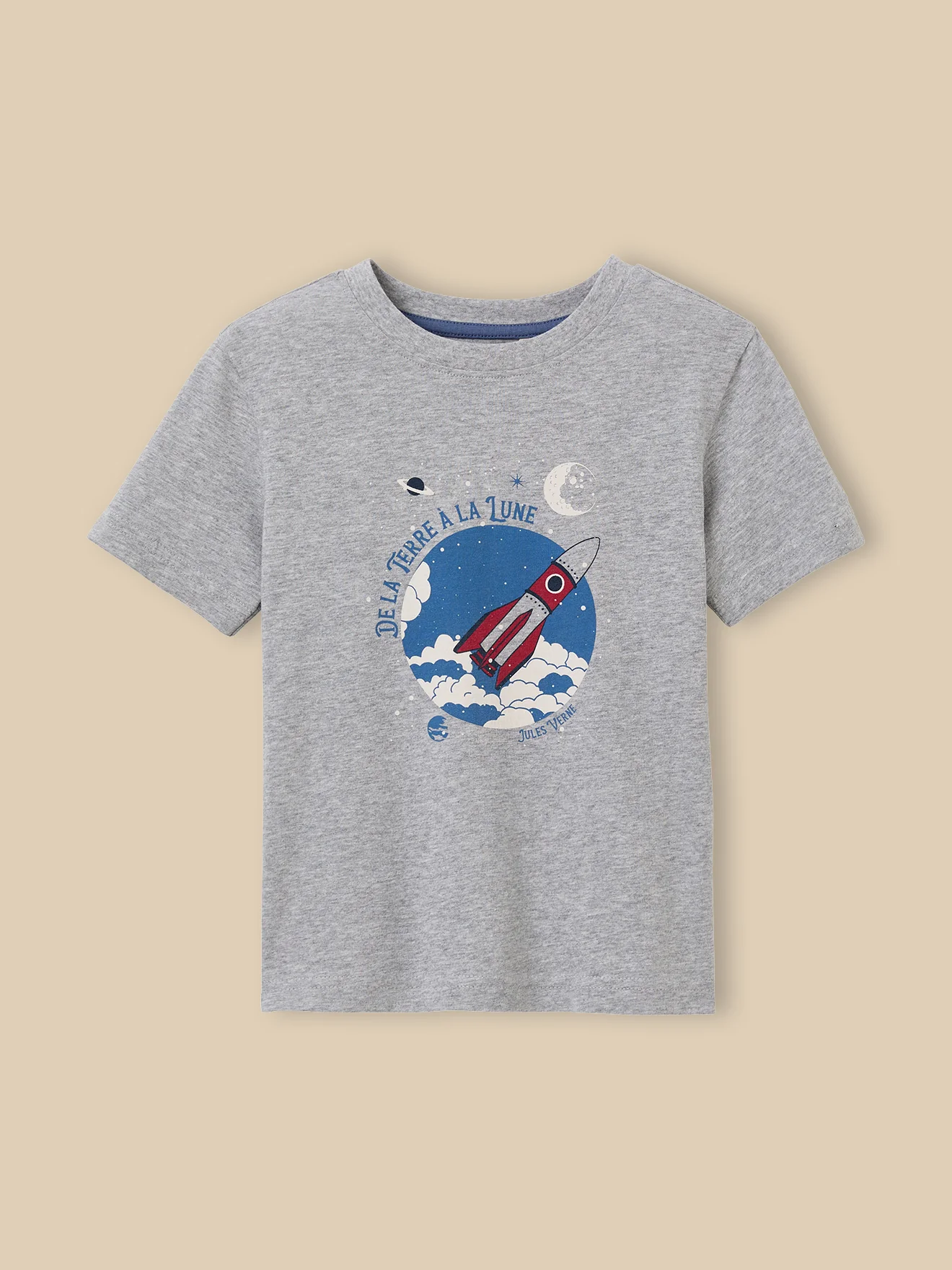 T-shirt Enfant Collection Jules Verne - Coton biologique