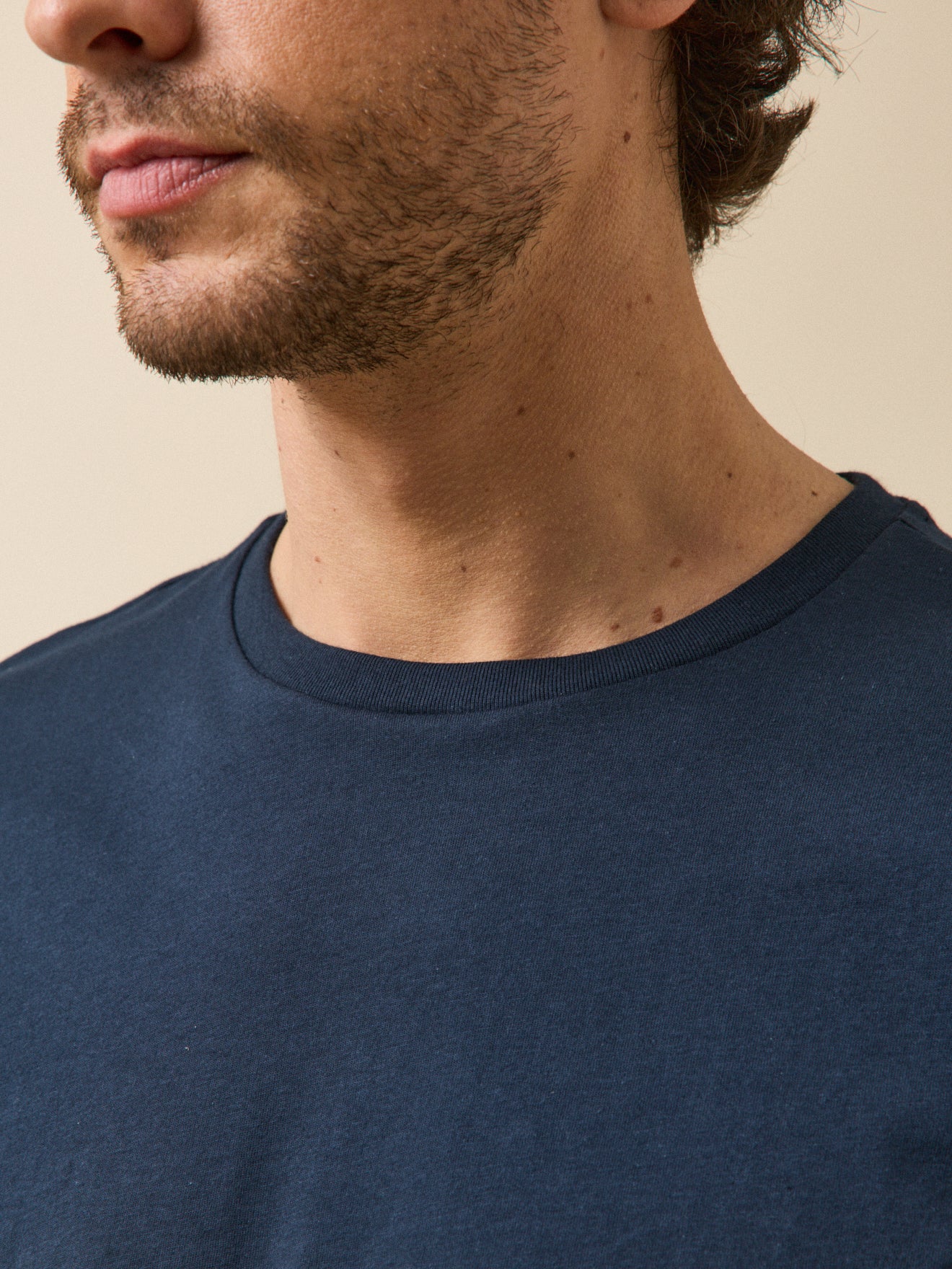 T-shirt uni homme coton biologique - Image 3