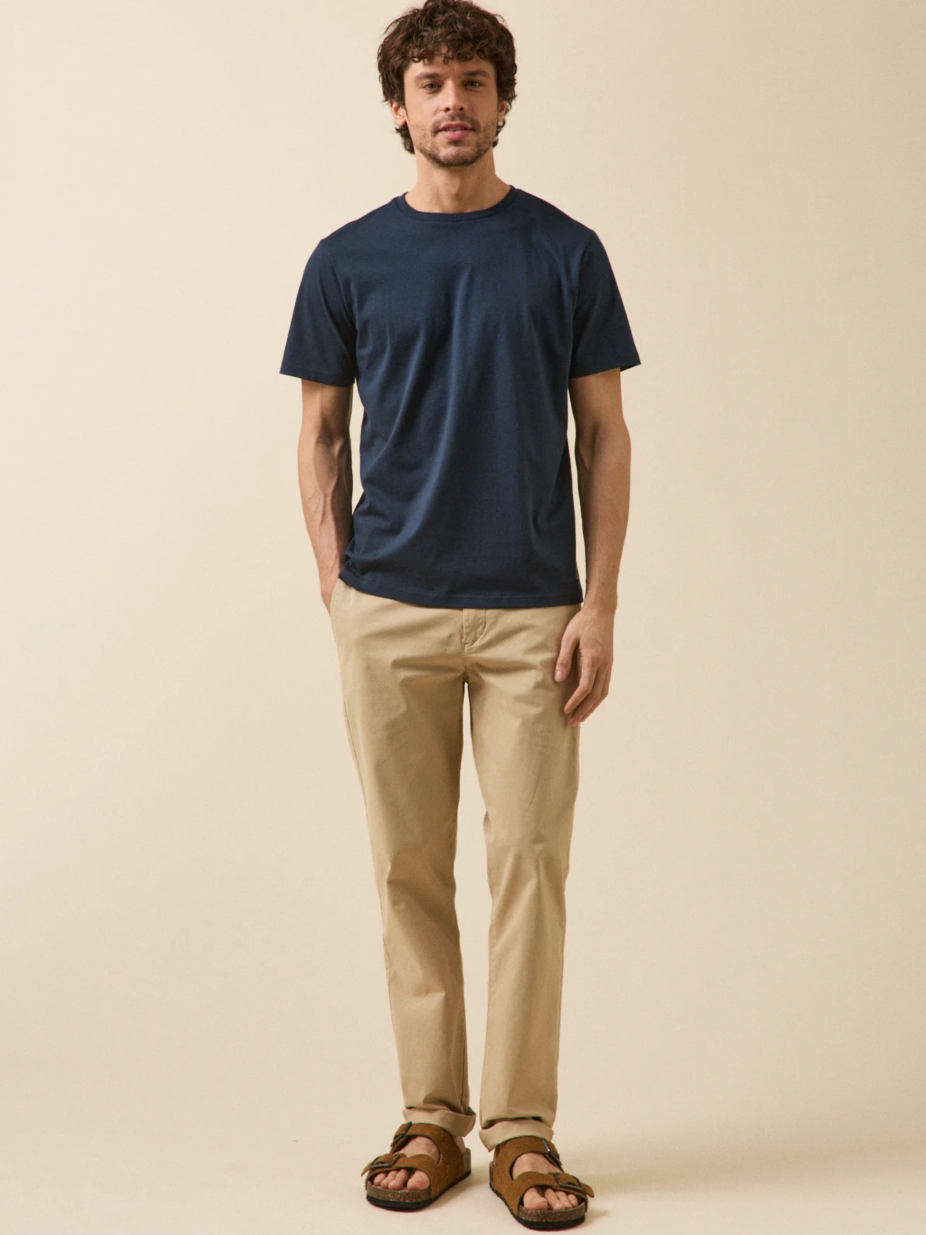 T-shirt uni homme coton biologique - Image 5