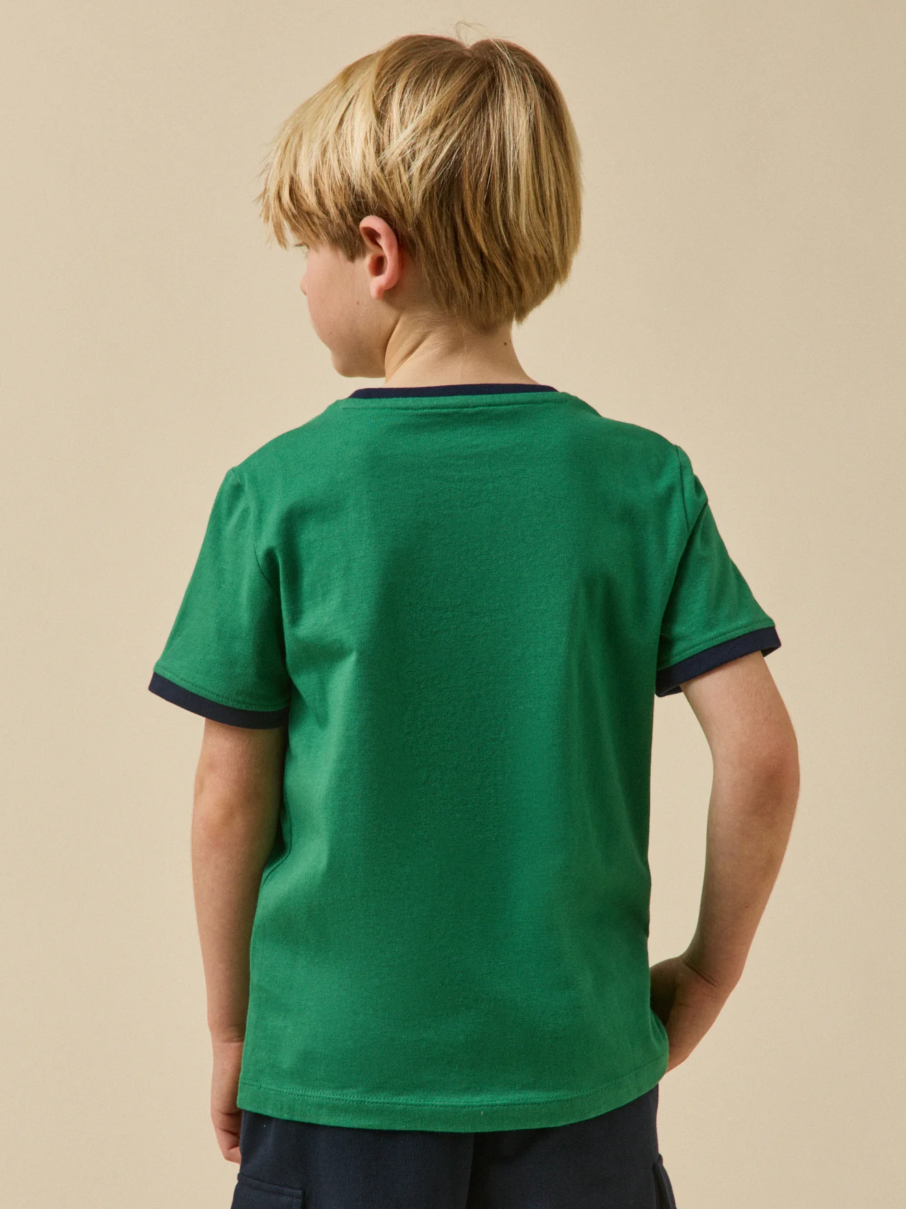 T-shirt imprimé garçon - Coton biologique - Image 2