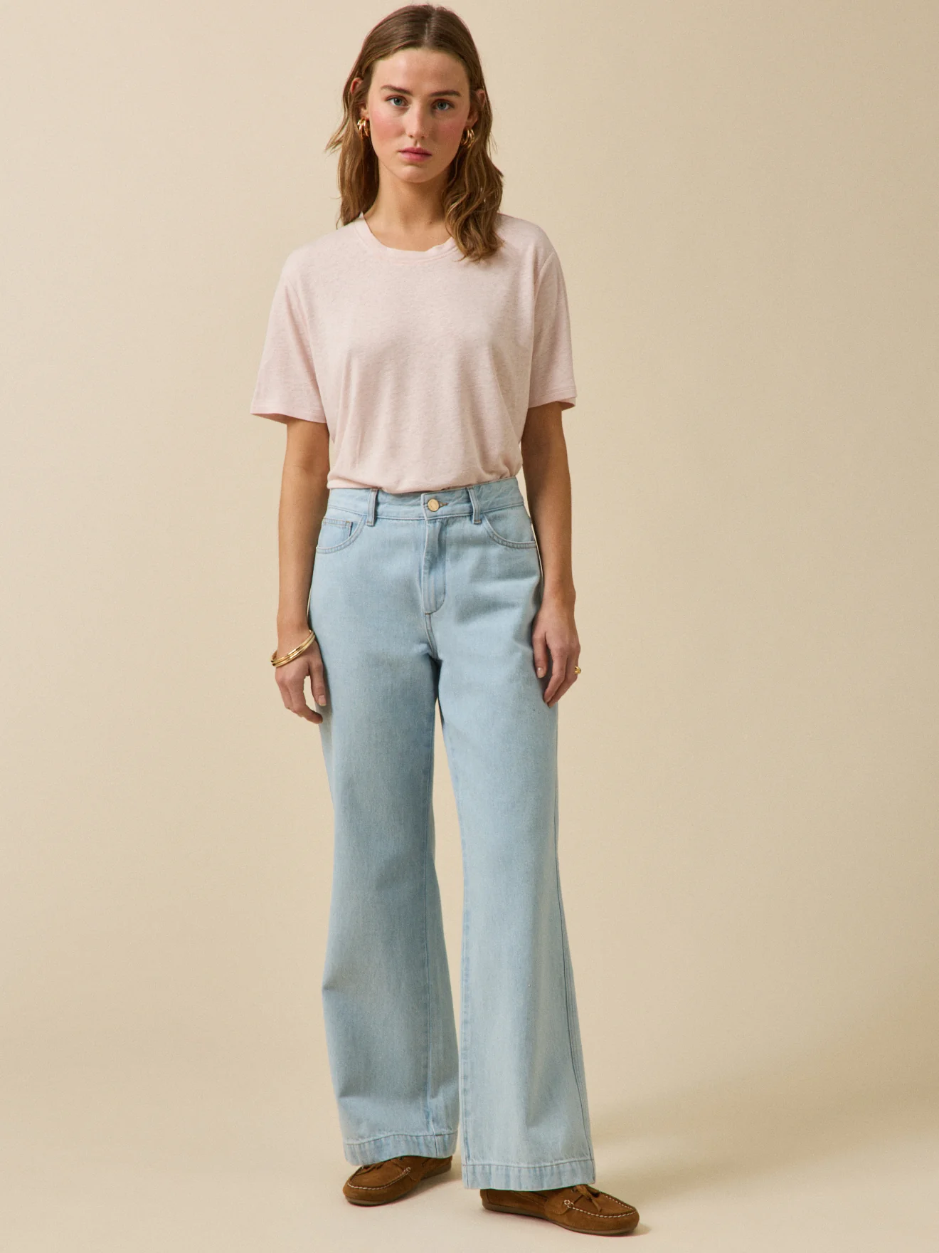 T-shirt lin et viscose femme - Image 5
