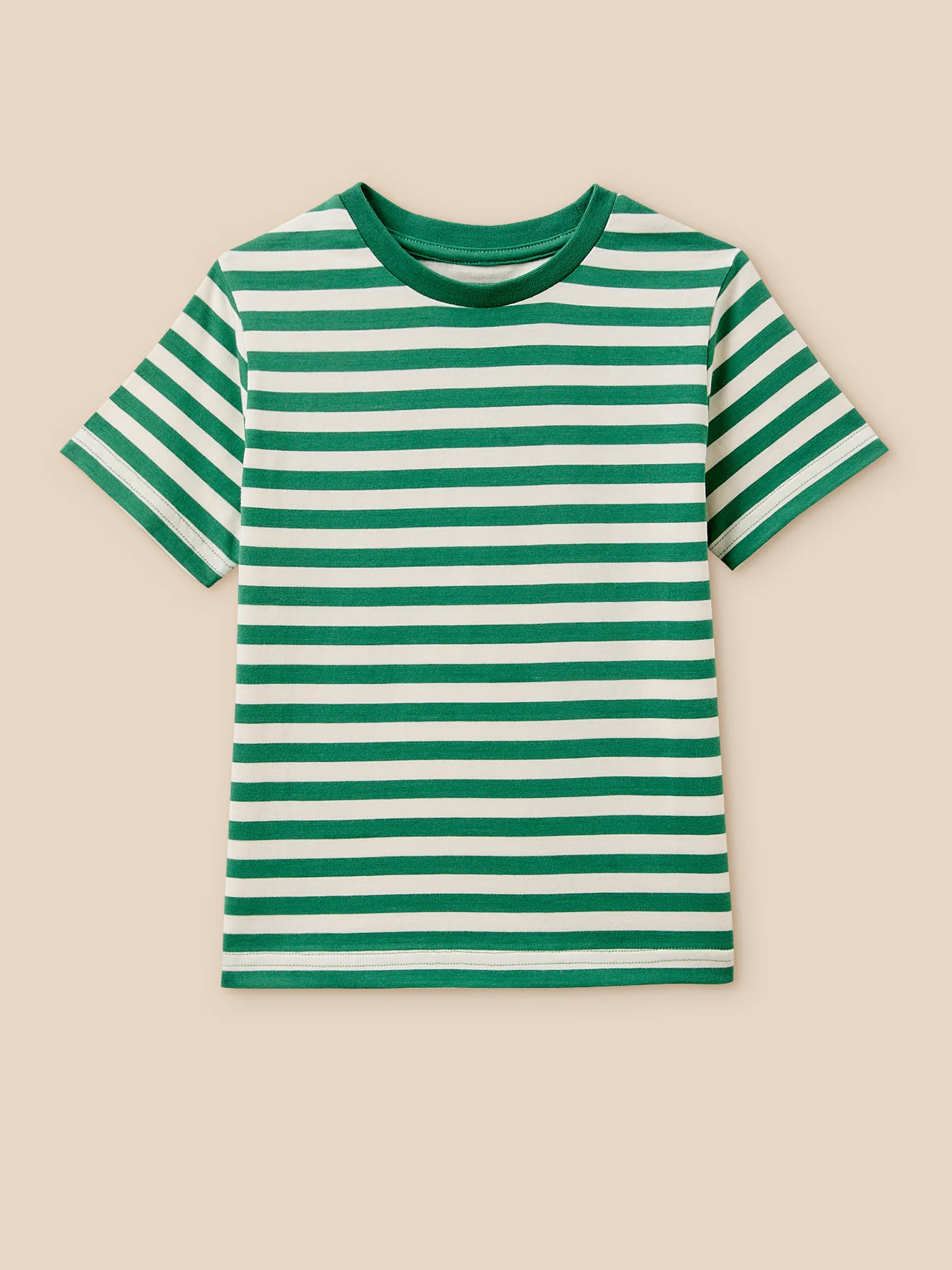 T-shirt rayé garçon - Coton biologique