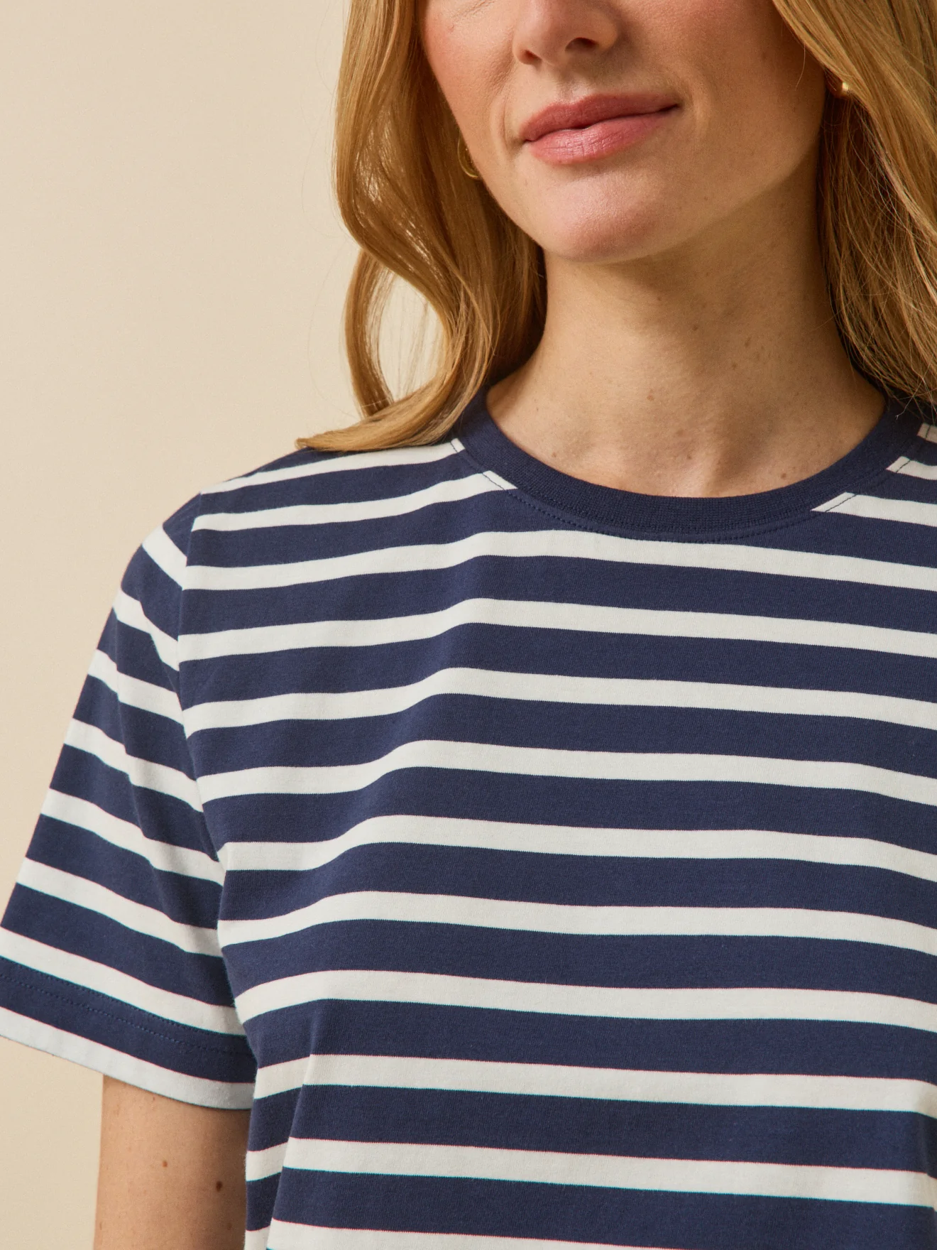 T-shirt rayé femme coton biologique - Image 3