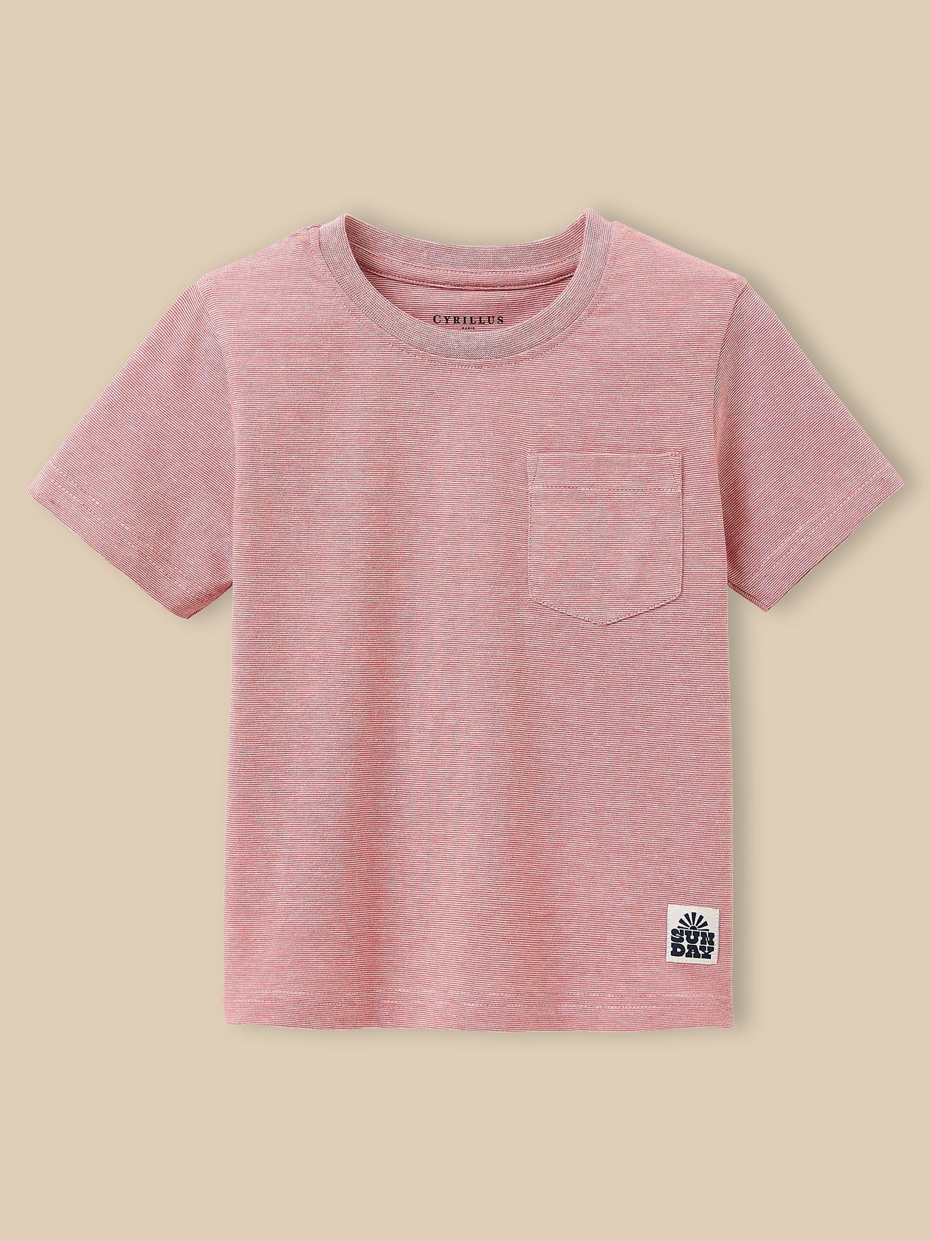 T-shirt rayé garçon - Coton biologique - Image 7