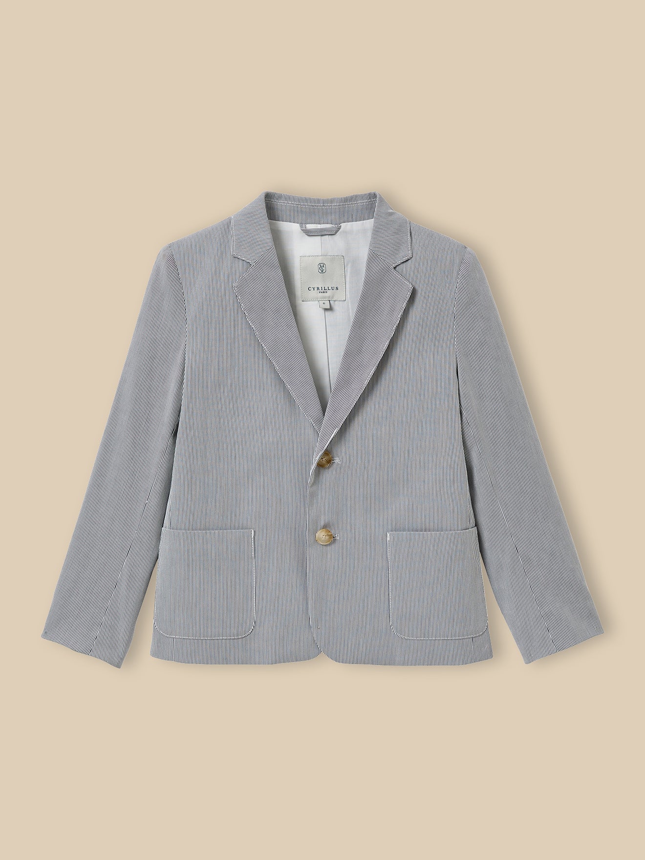 Veste de costume rayée Garçon - Collection Fêtes et Mariages - Image 8
