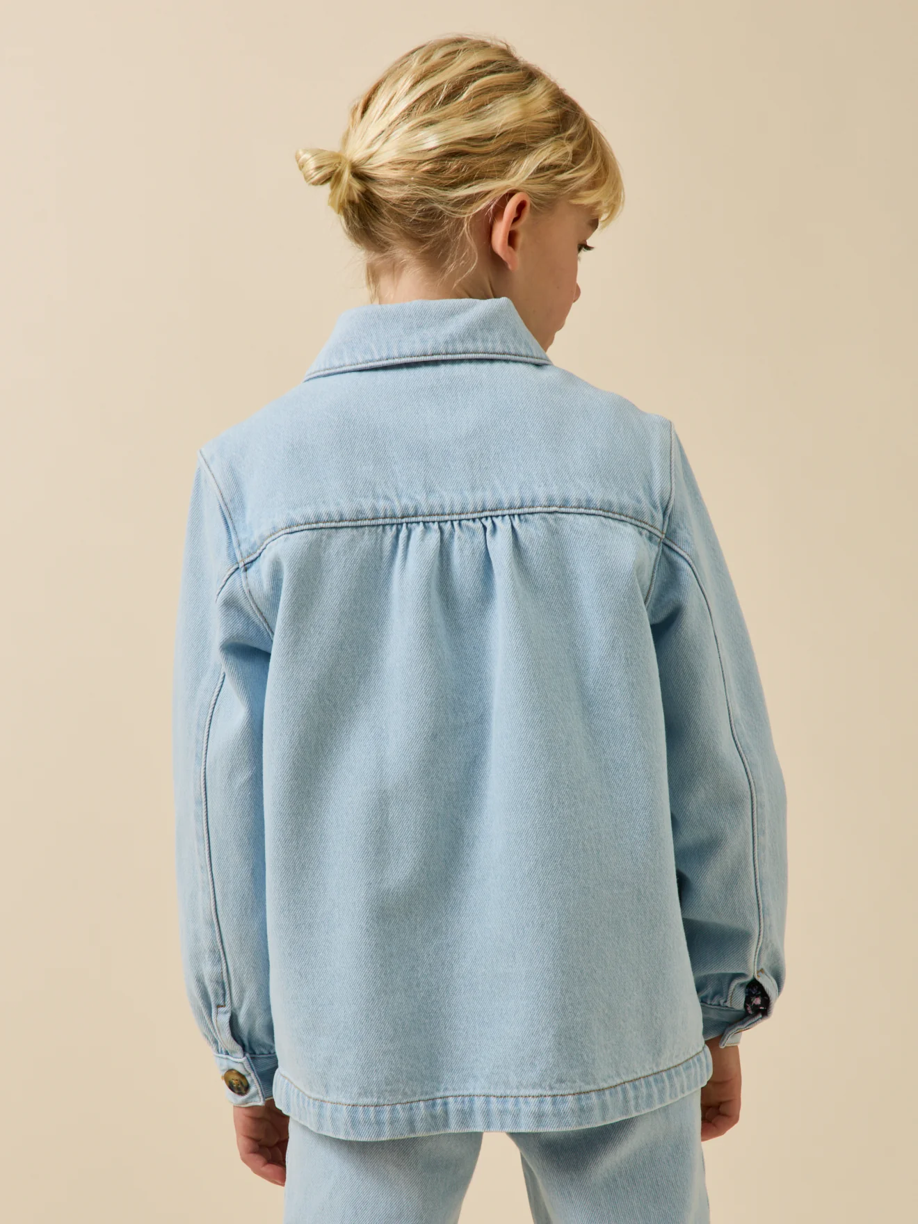 Veste worker Fille en denim - Image 3