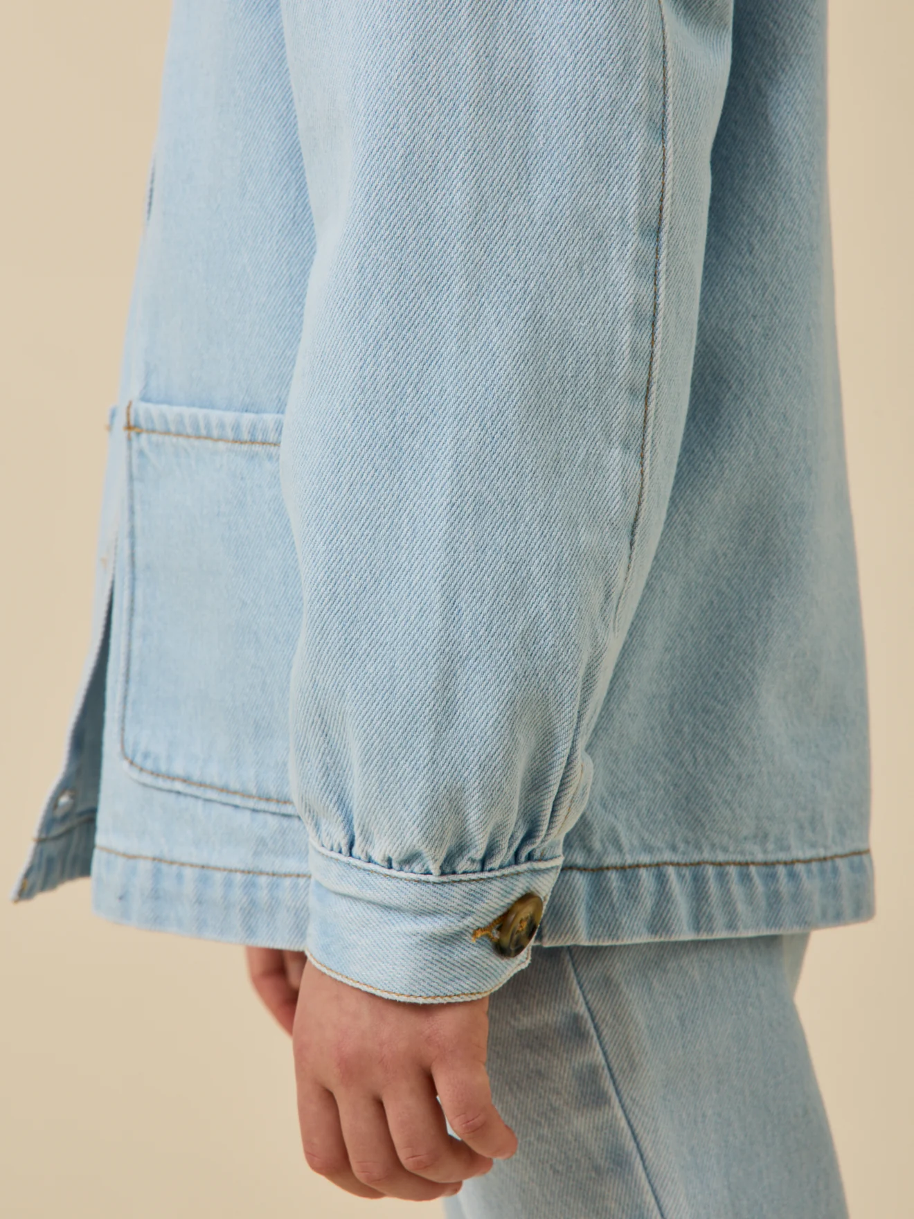 Veste worker Fille en denim - Image 5