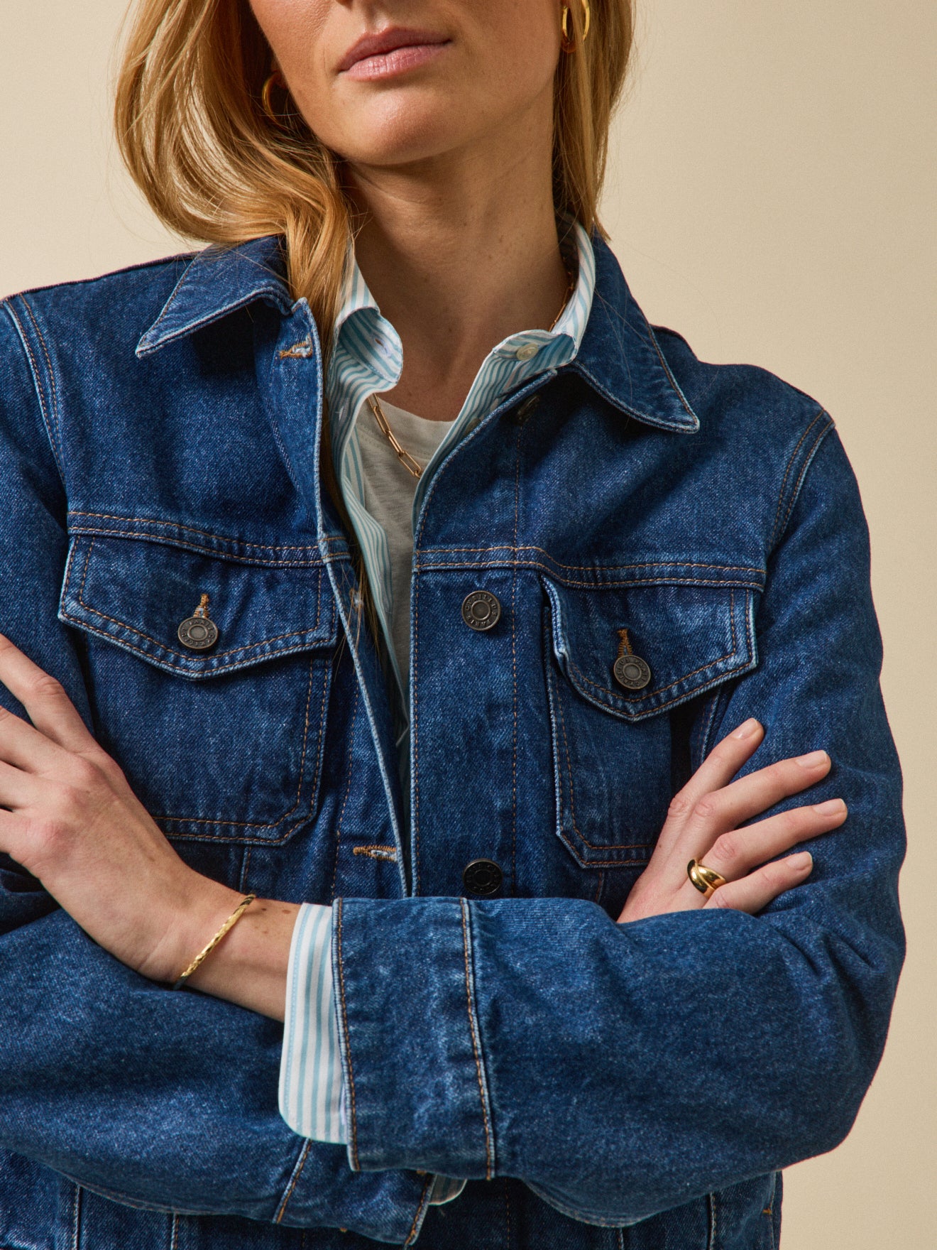 Veste en jean femme coton biologique - Image 3