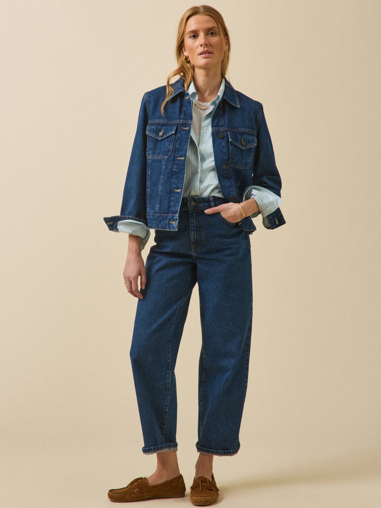 Veste en jean femme coton biologique - Image 5