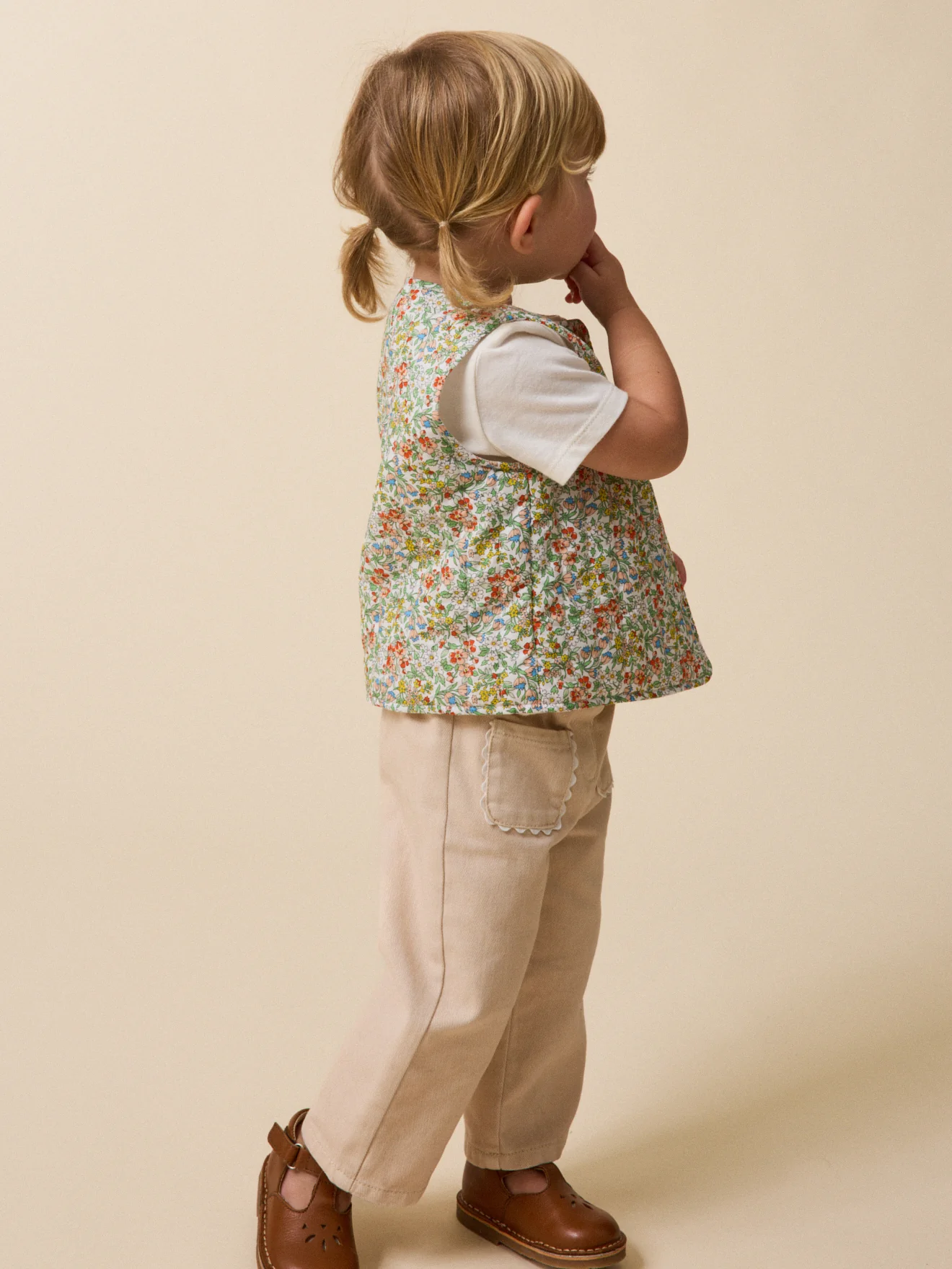 Veste en tissu Liberty Bébé - Image 4