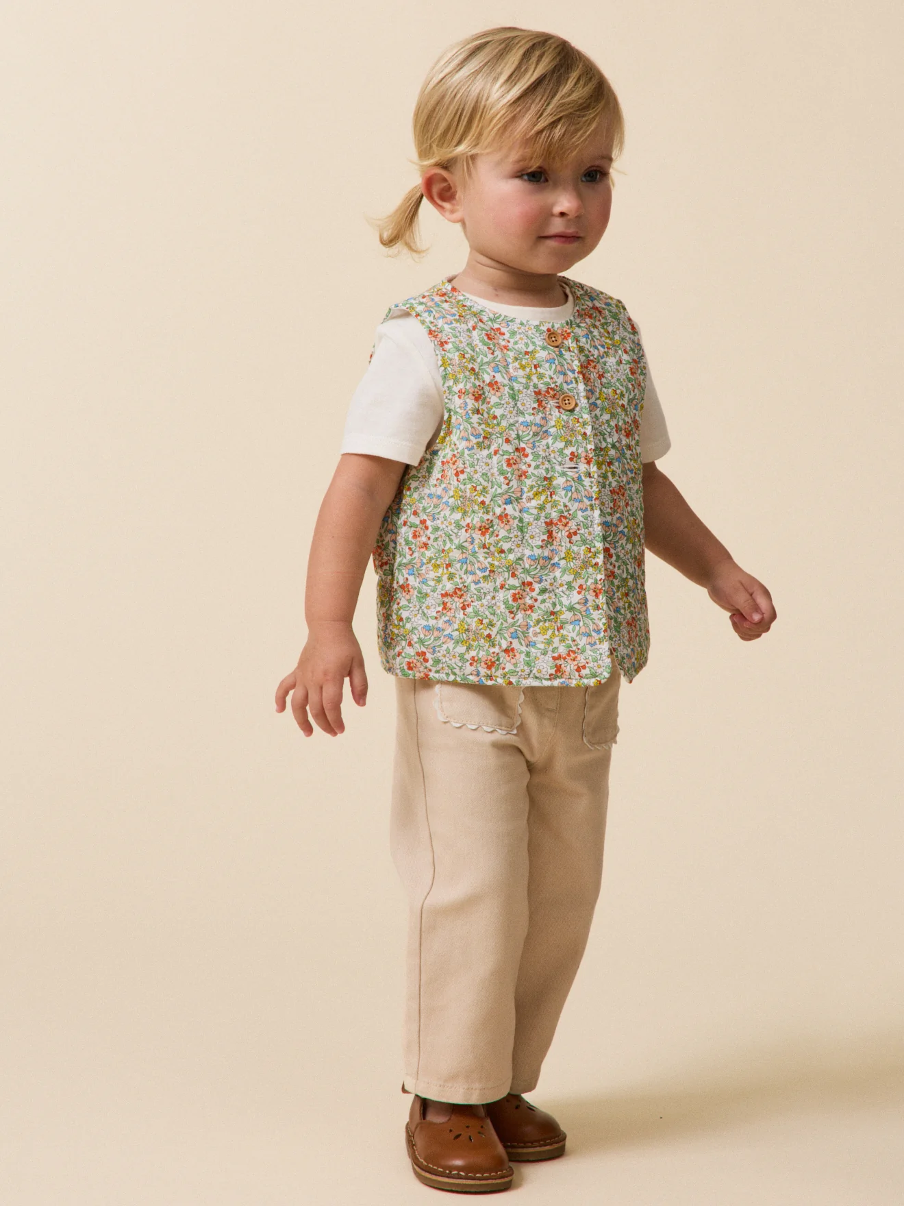 Veste en tissu Liberty Bébé - Image 5
