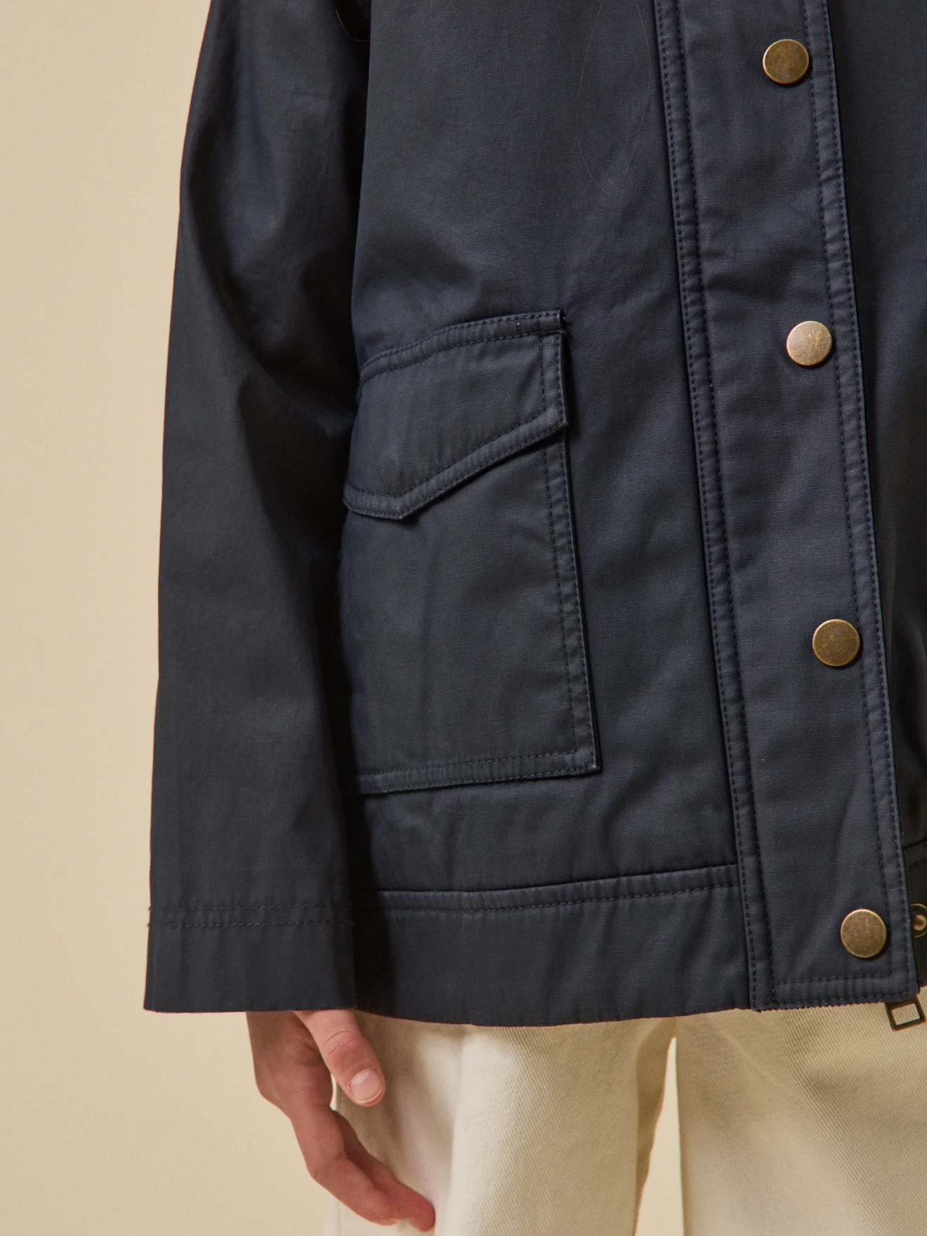 Veste en coton enduit - Collection Junior - Image 4