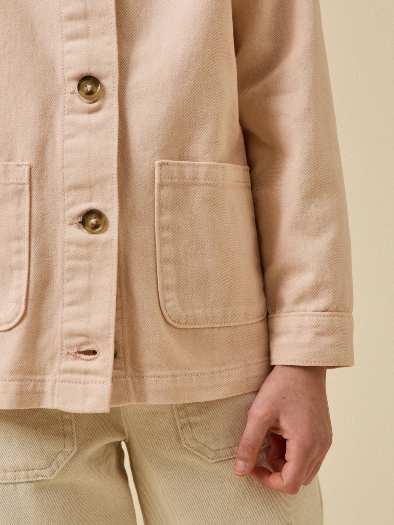 Veste worker Fille en denim - Image 5