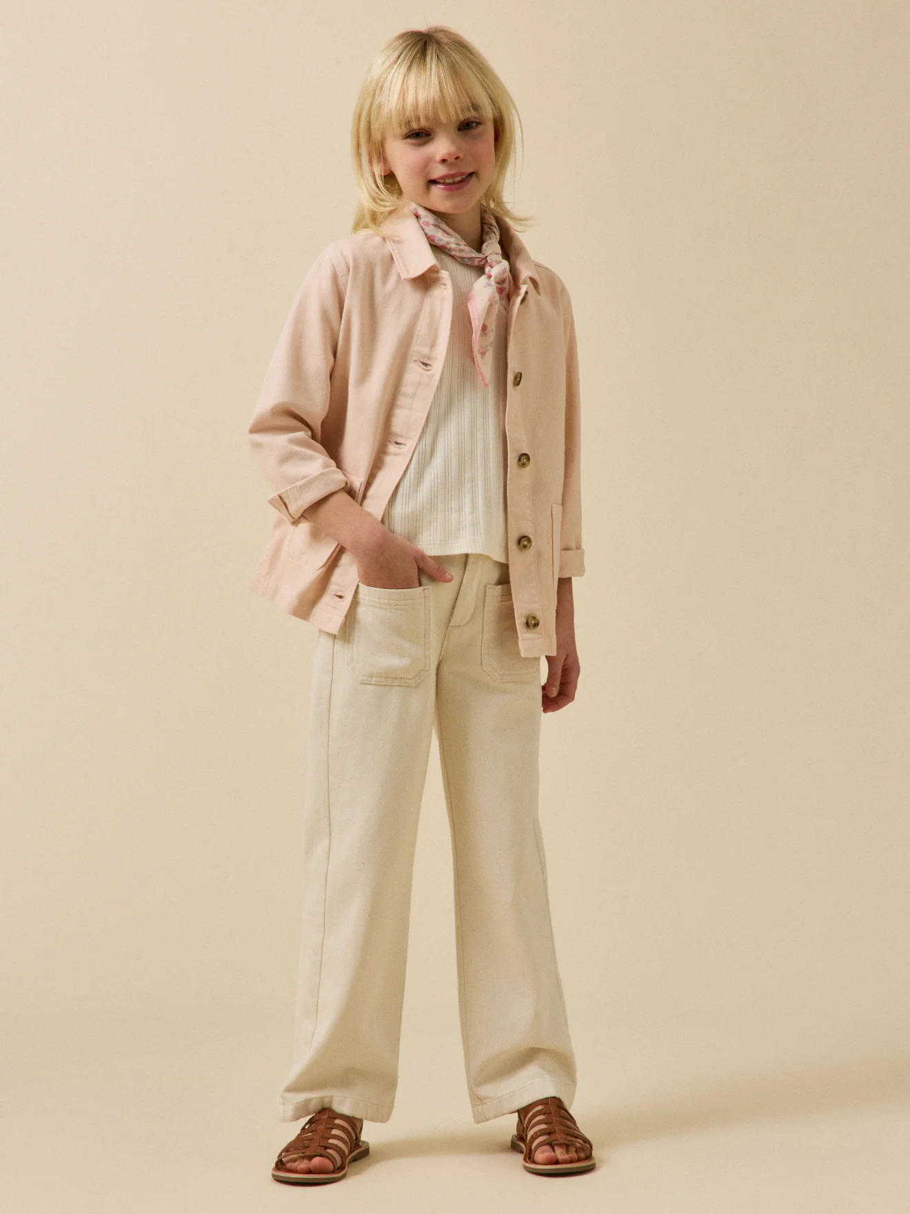 Veste worker Fille en denim - Image 7